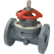 CPVC Diaphragm Valve, PVC Diaphragm Valve, Plastic Diaphragm Valve (G41F-6S)